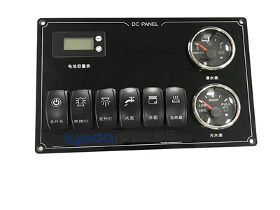 可定制房车专用信号控制面板，带接线板